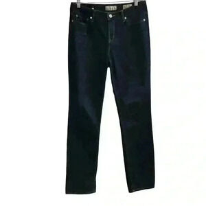 Peace of Cloth Women's Straight Jeans Size 6 Dark Blue Mid Rise